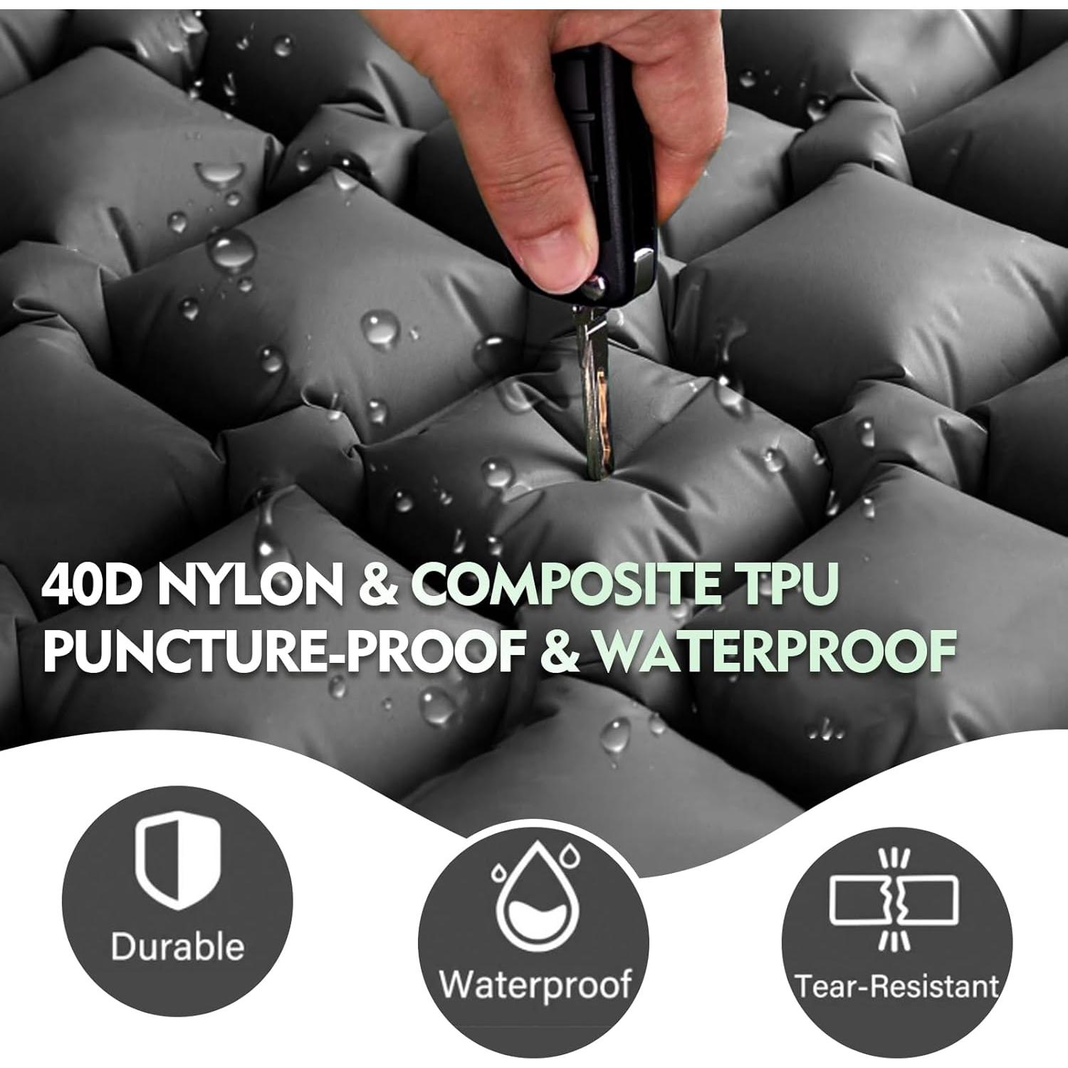 Colchoneta de Camping Blackpongo BG2413 Ultraligera 192.5x68cm