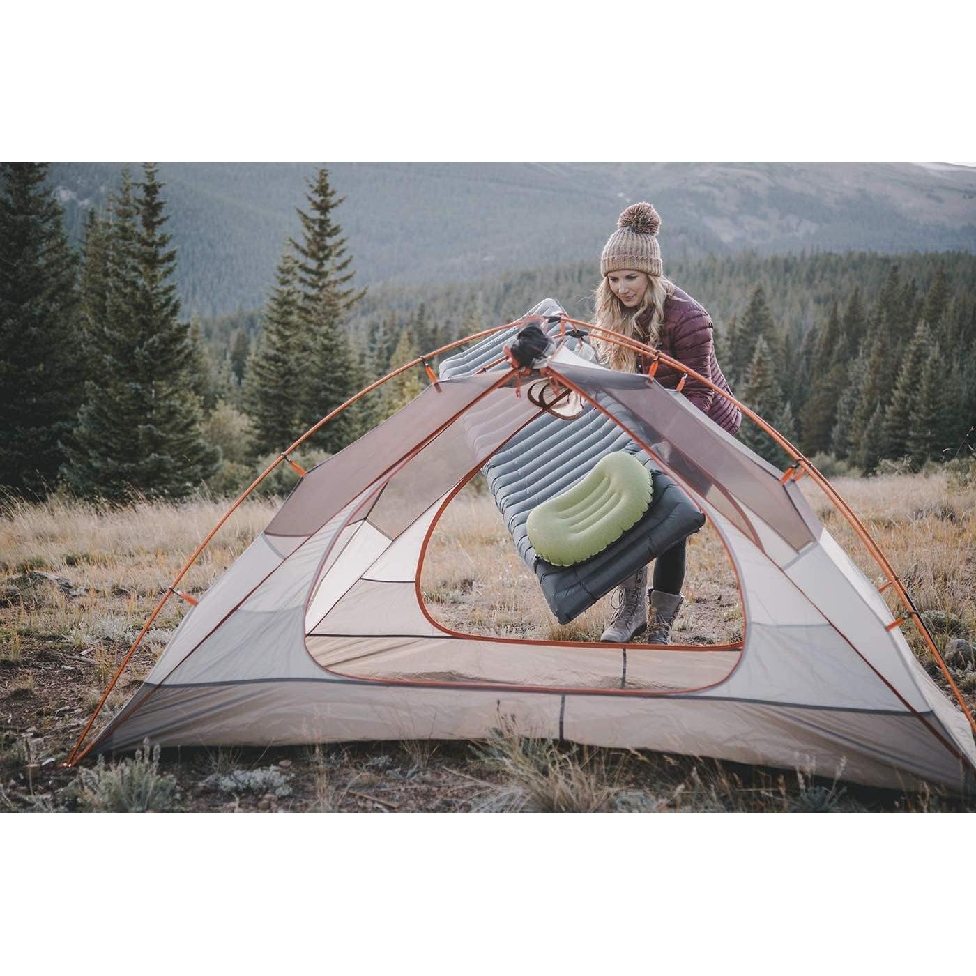 Colchoneta Inflable Ultraligera UL80 y Almohada ALUFT2.0 TREKOLOGY