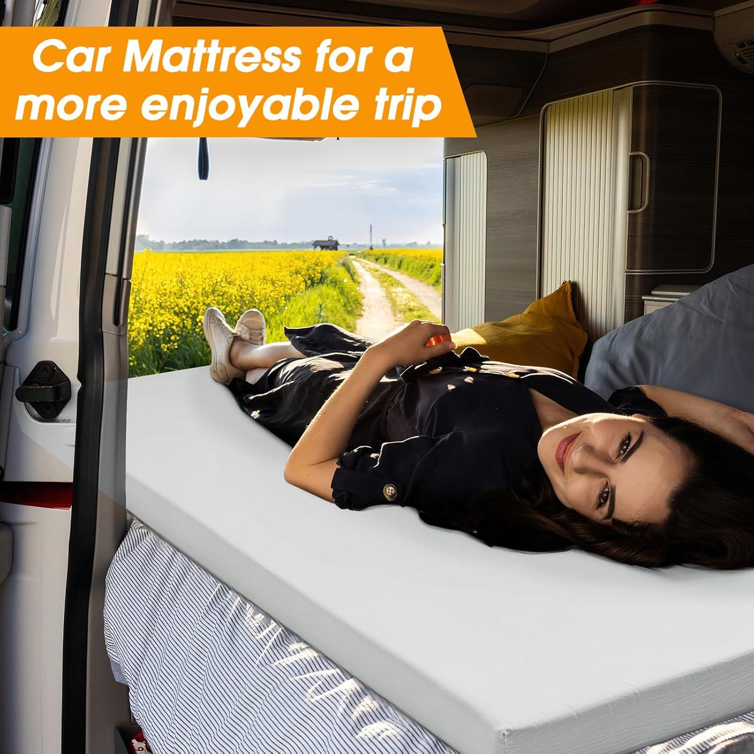 Colchón de Camping CYMULA 75x30 cm Espuma de Memoria Antideslizante