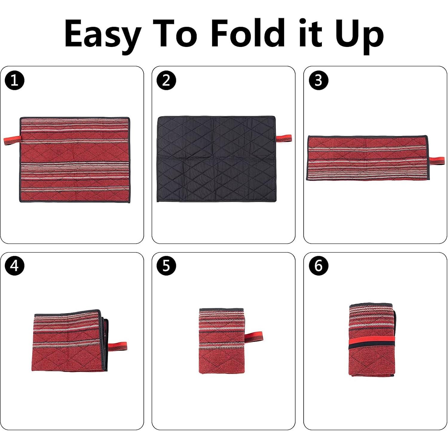 Alfombrilla de Asiento Exterior Aumeter Impermeable Plegable 0.11kg