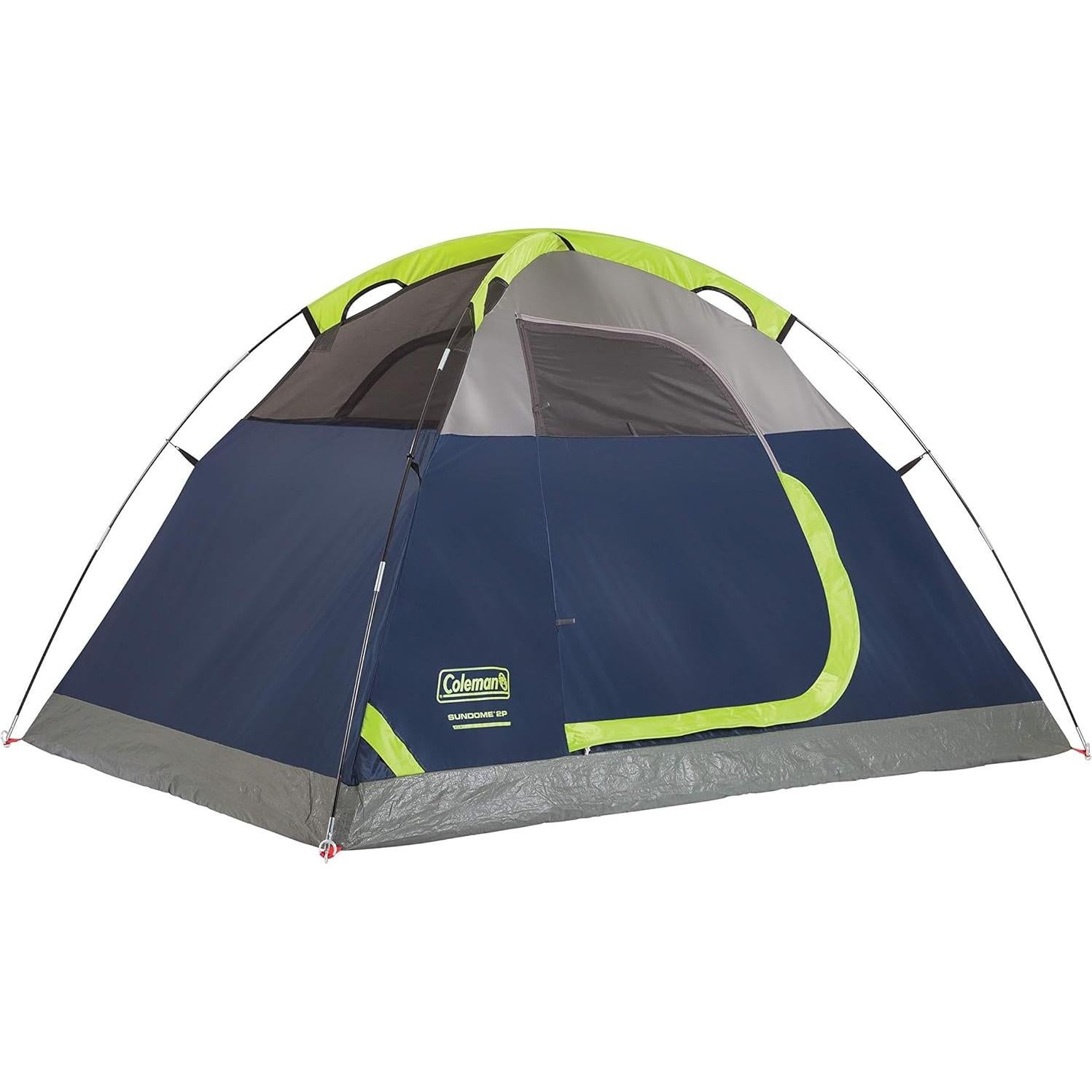 Colchoneta Autoinflable y Carpa Sundome Coleman para 2 Personas