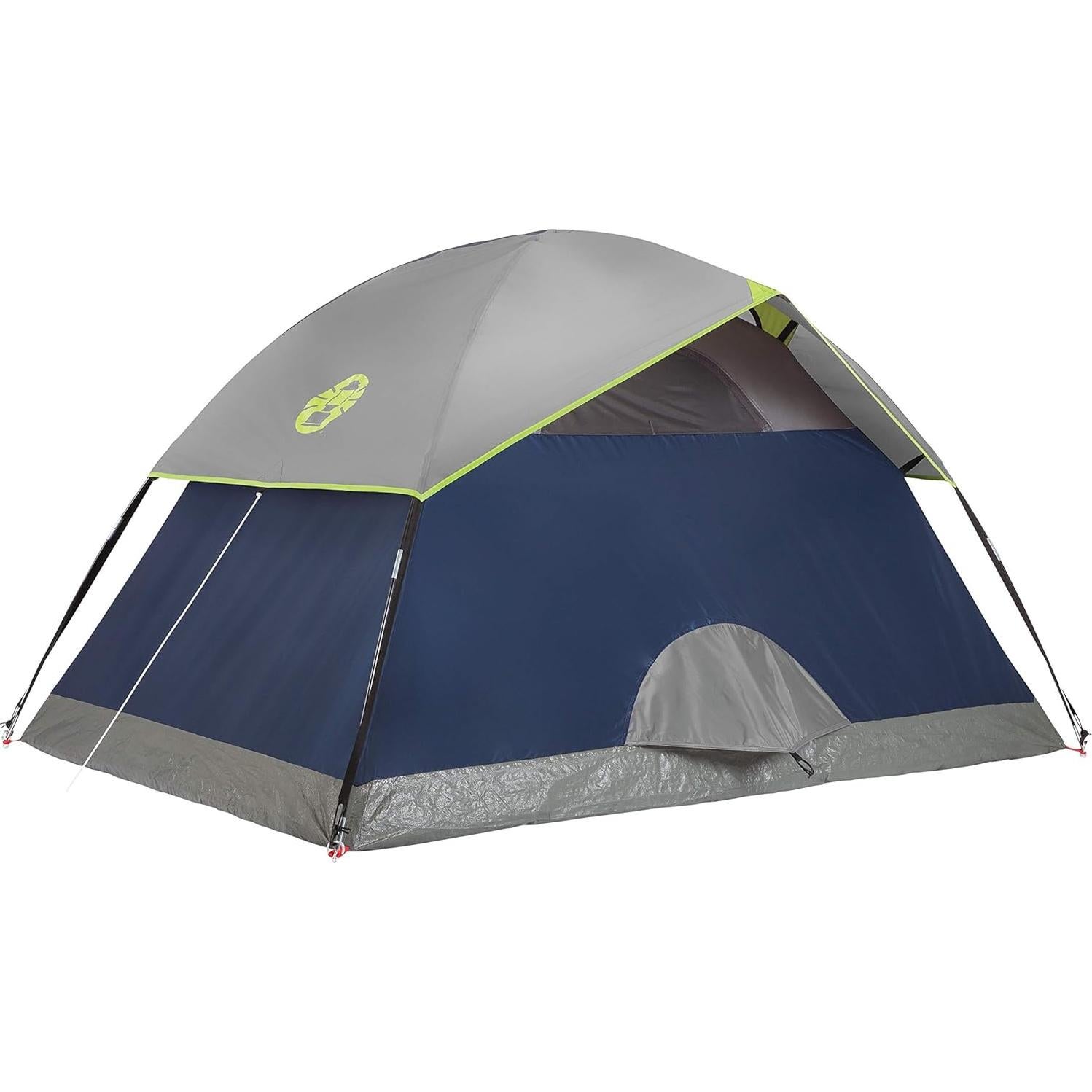 Colchoneta Autoinflable y Carpa Sundome Coleman para 2 Personas