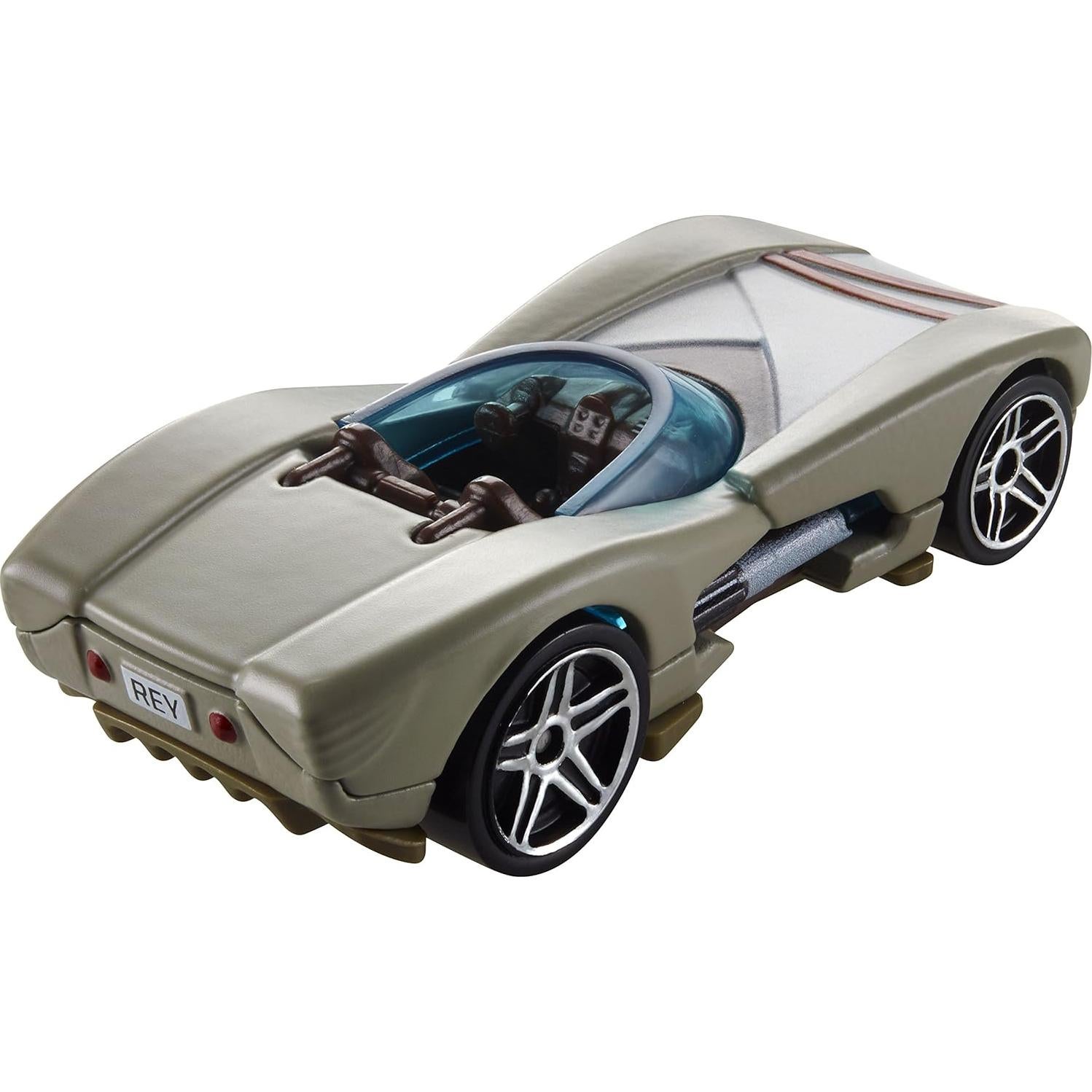 Hot Wheels Star Wars Rey Jedi Coche 1:64 Coleccionable