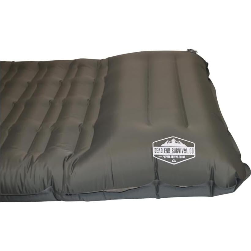 Colchón Inflable Camping SharpSurvival Ultralight 4.7" Gris