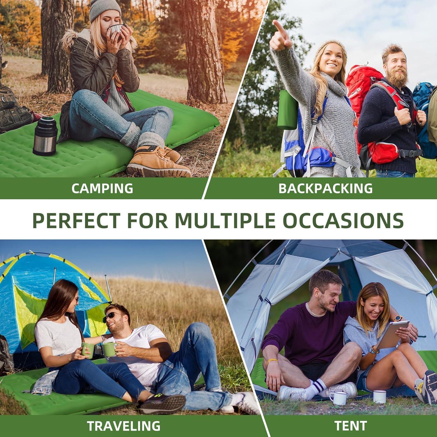 Colchón Inflable Camping SharpSurvival Ultralight 4.7" Gris