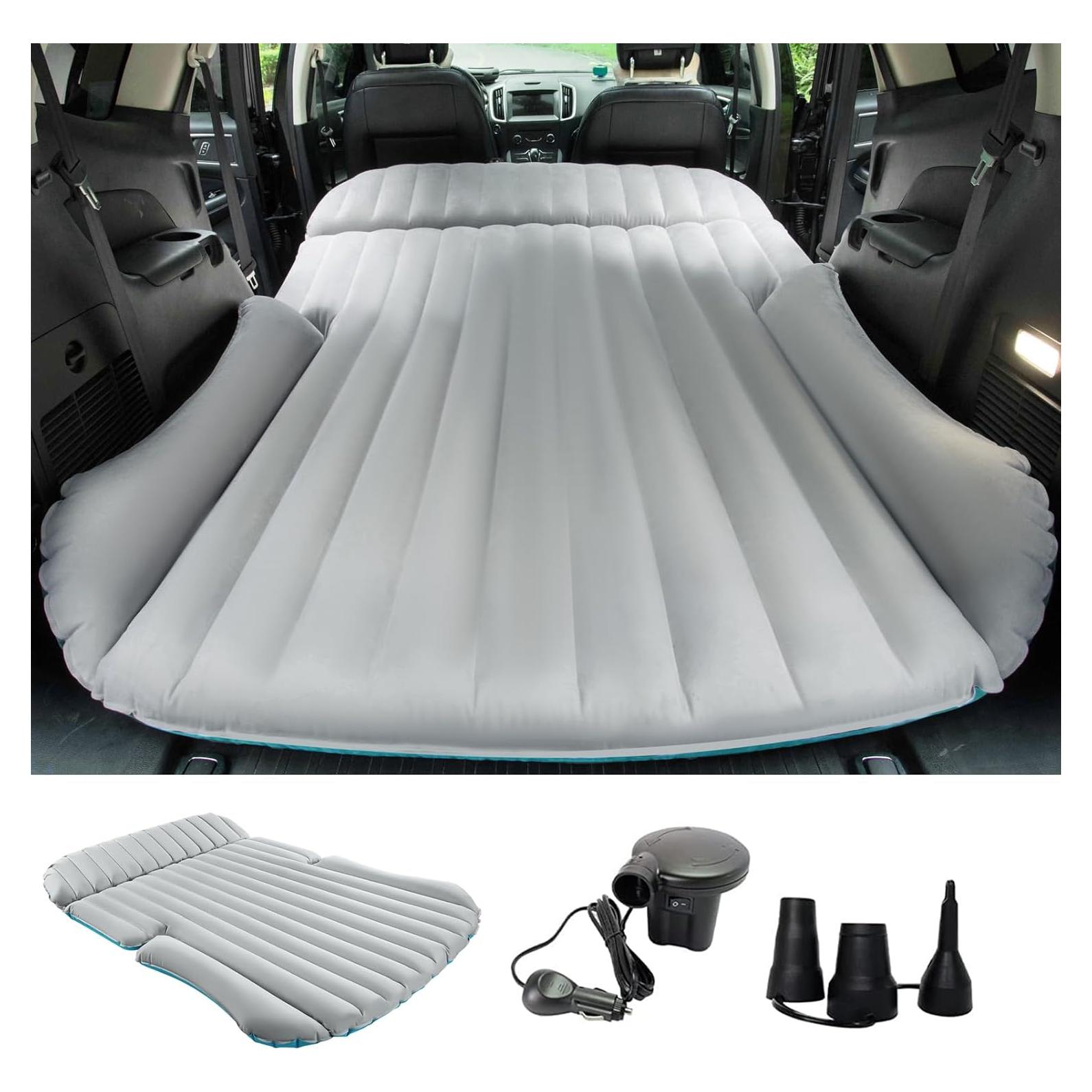 Colchón Inflable SUV KMZ Doble Cara 192x128 cm con Bomba