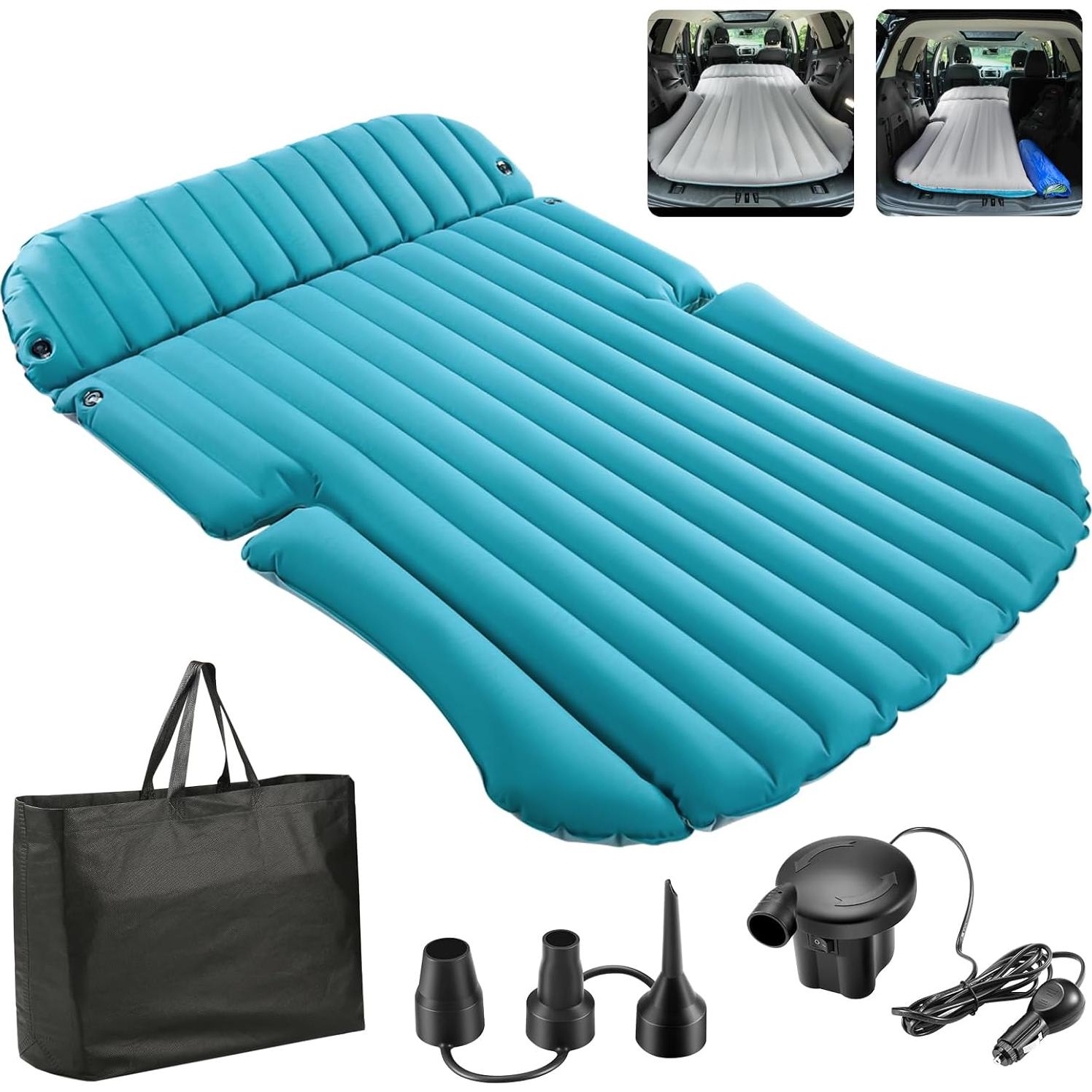 Colchón Inflable SUV KMZ Doble Cara 192x128 cm con Bomba