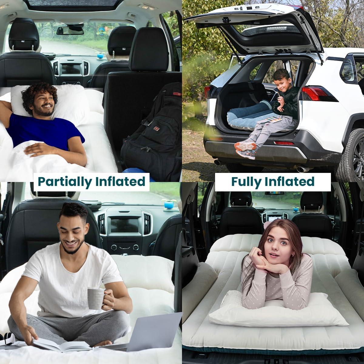 Colchón de Aire WEY&FLY para Auto SUV Inflable 193x130 cm