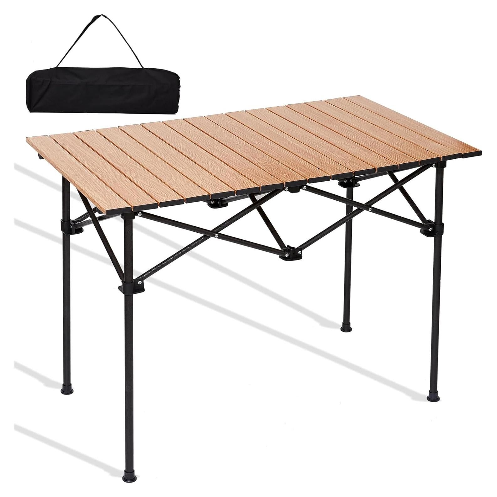 Mesa Plegable de Camping SHANQUAN 94x55cm para 4 Personas