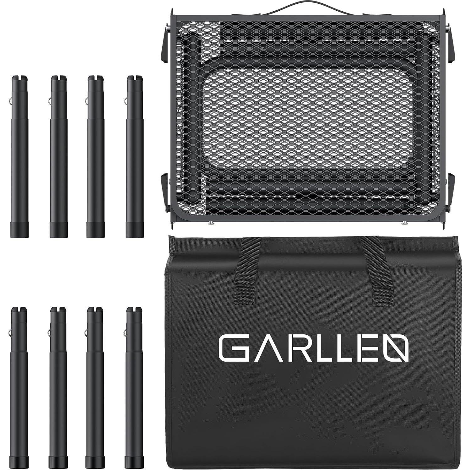 Mesa de Picnic Plegable GARLLEN 87x40 cm Ajustable 3 Alturas