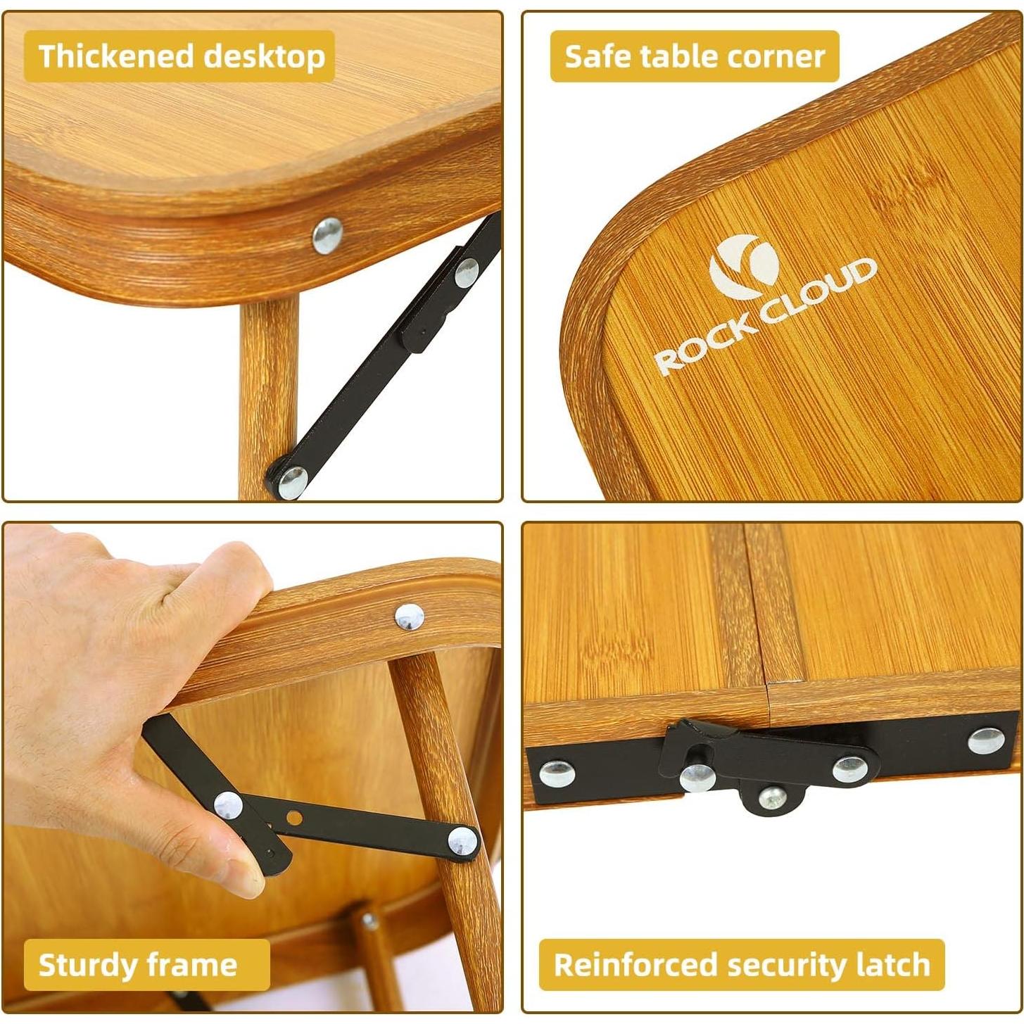 Mesa de Camping Plegable ROCK CLOUD 90x40 cm Ultraligera