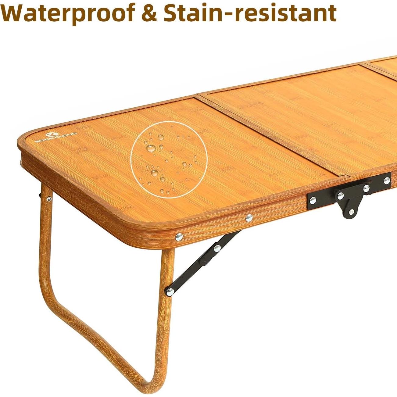 Mesa de Camping Plegable ROCK CLOUD 90x40 cm Ultraligera