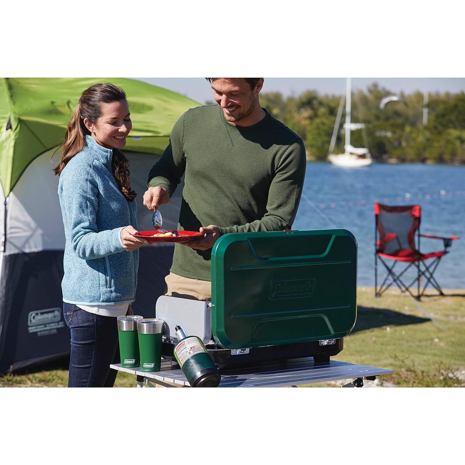 Set de Vajilla de Esmalte Coleman 24 Piezas para 4 Personas