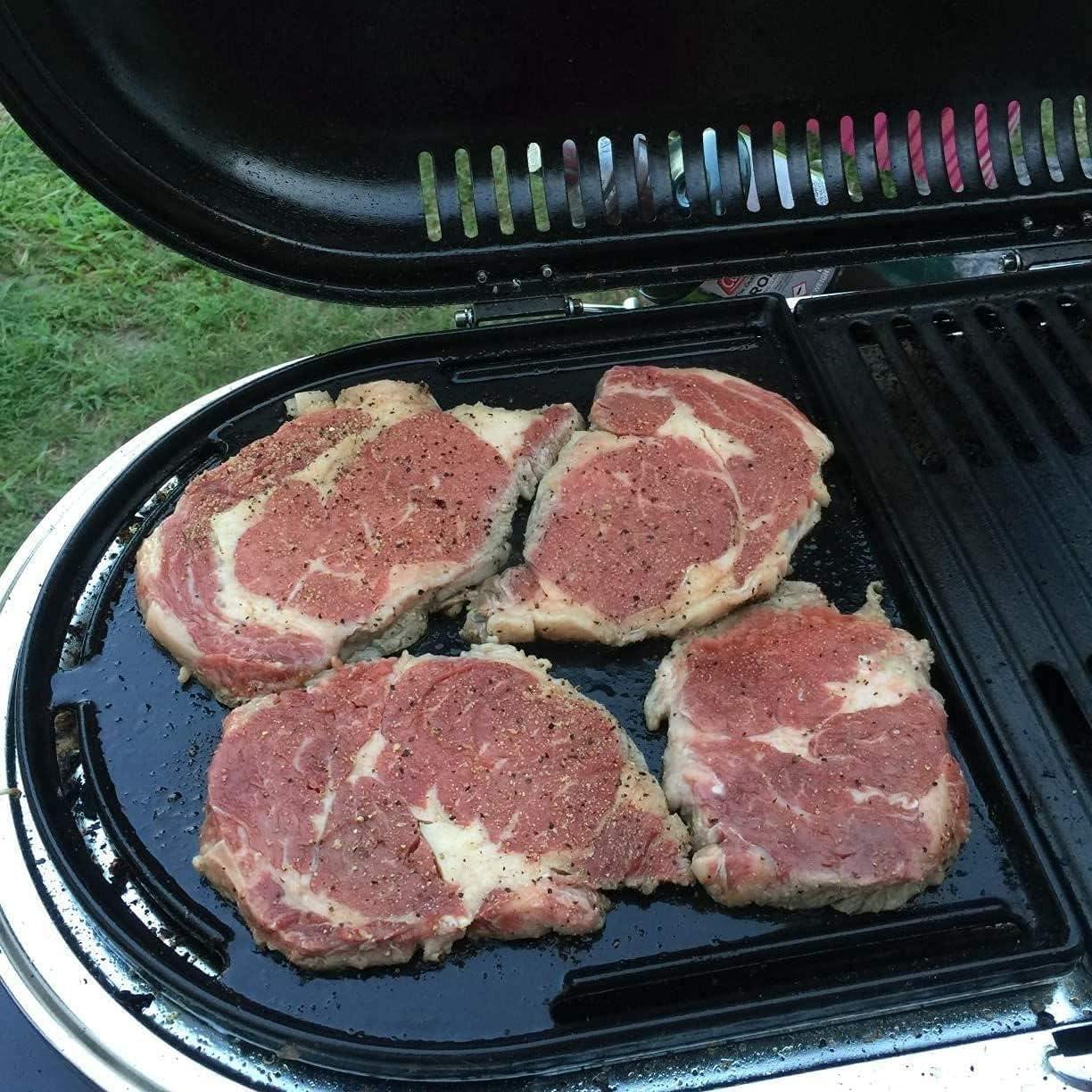 Plancha y Parrilla de Hierro Fundido BBQ-PLUS para Coleman RoadTrip 285