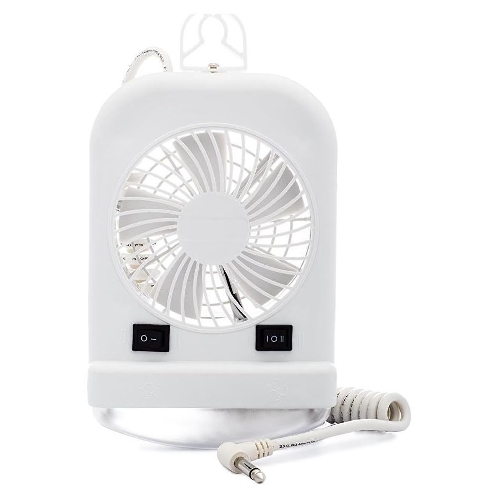 Luz LED Portátil Lumitronics con Ventilador 12V 265 Lúmenes