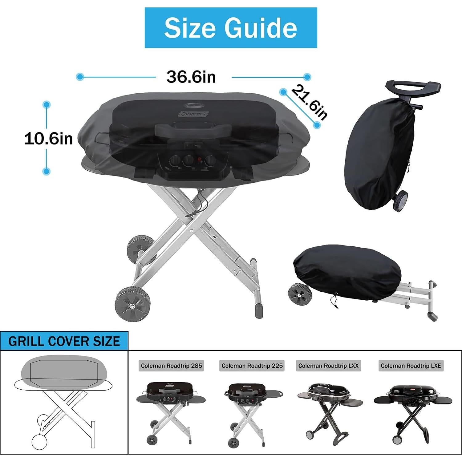 Funda de Parrilla Portátil AEVENZ 93x55x27cm Impermeable