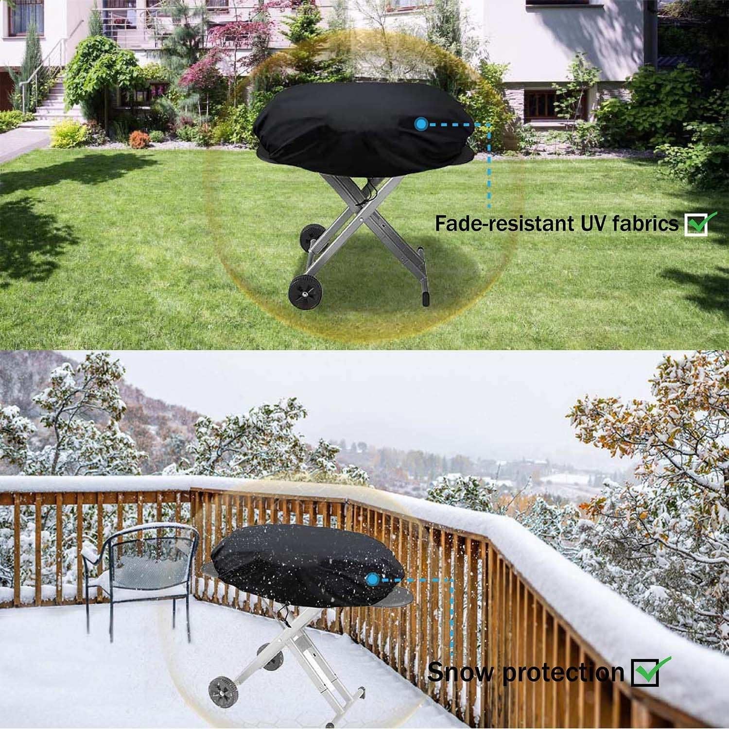 Funda de Parrilla Portátil AEVENZ 93x55x27cm Impermeable