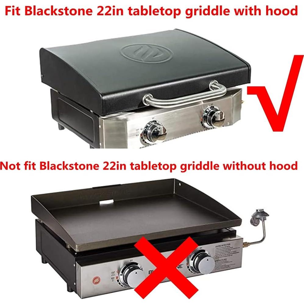 Funda de Parrilla ZBXFCSH 22" Negra Impermeable 600D