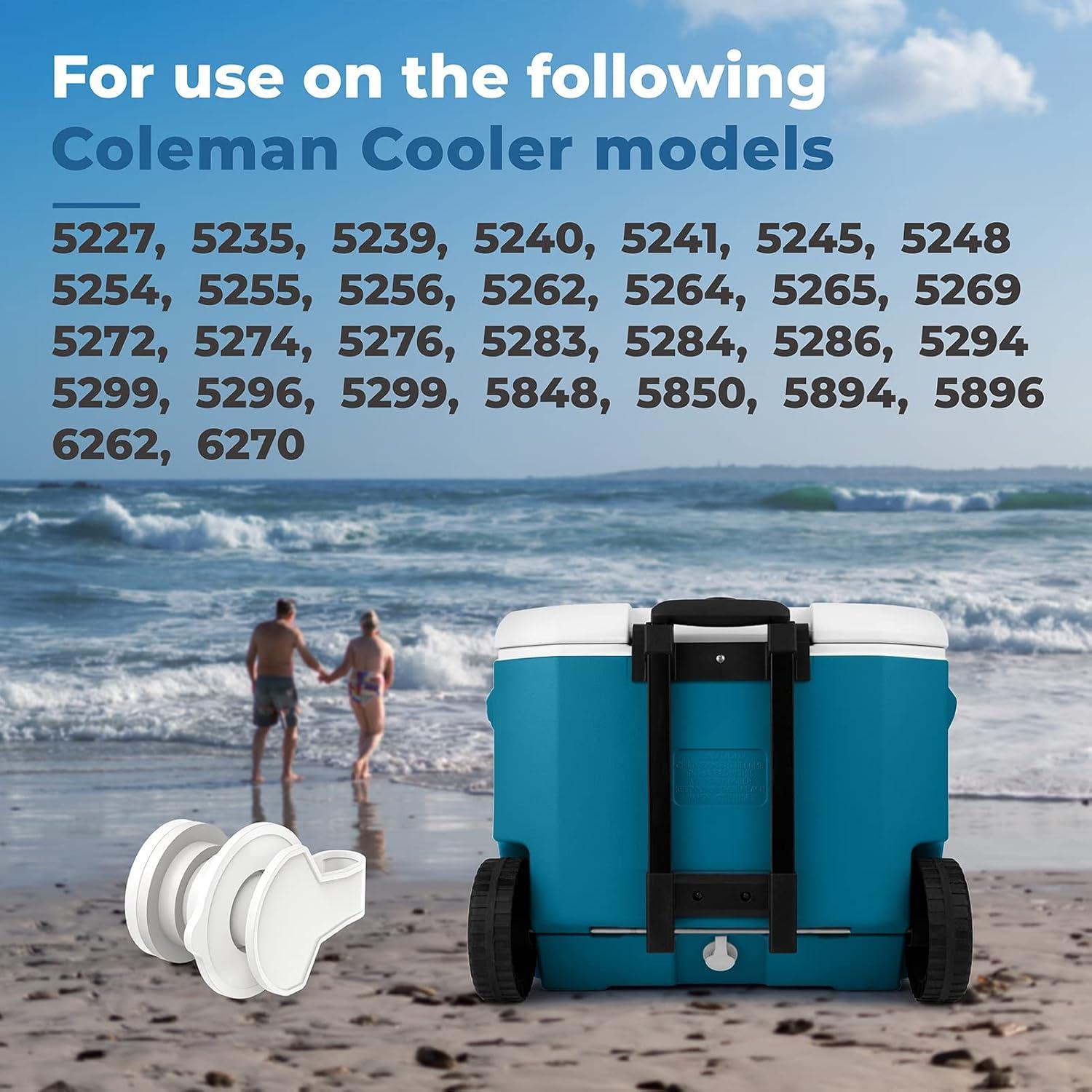 Tapón de Drenaje Estándar Pokin para Enfriadores Coleman - 2.54 cm