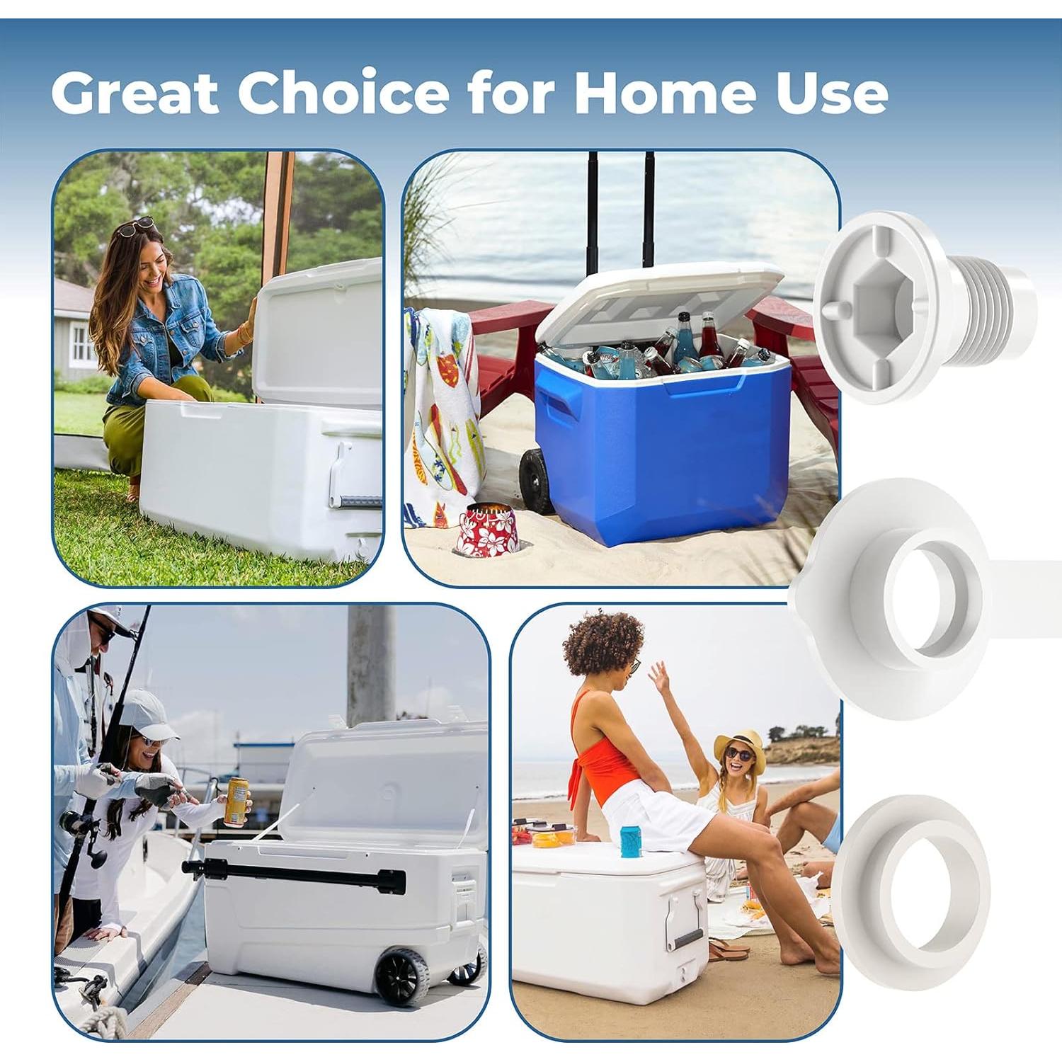 Tapón de Drenaje Estándar Pokin para Enfriadores Coleman - 2.54 cm