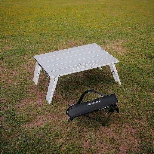 Ultralight Aluminum Mini Table, 66lbs/30kg Weight Capacity, Foldable Small Beach Table with Retractable Legs,Suitable for Picnic Camping Outdoor Hiking