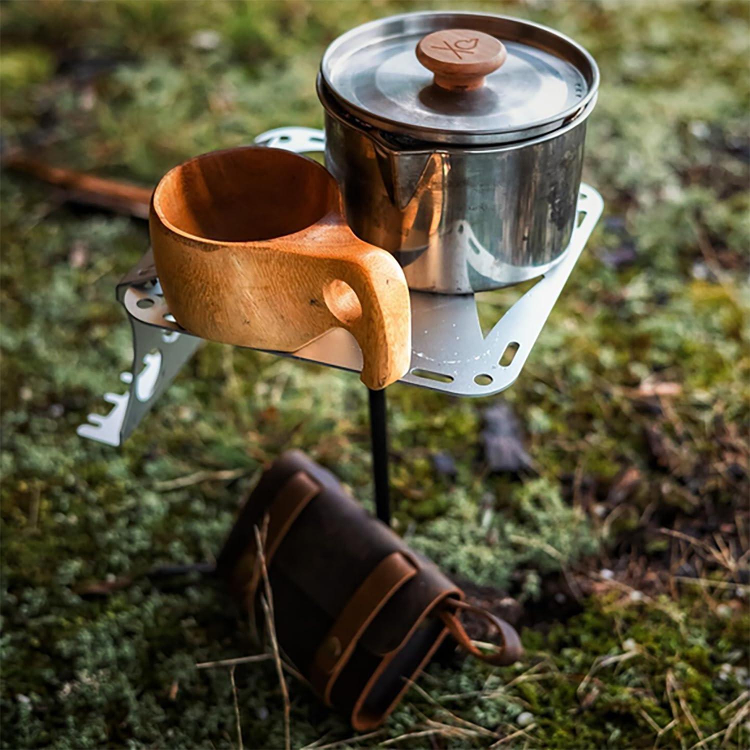 Mesa de Camping Ruck & River - Compacta 20x20cm Altura 58.4cm