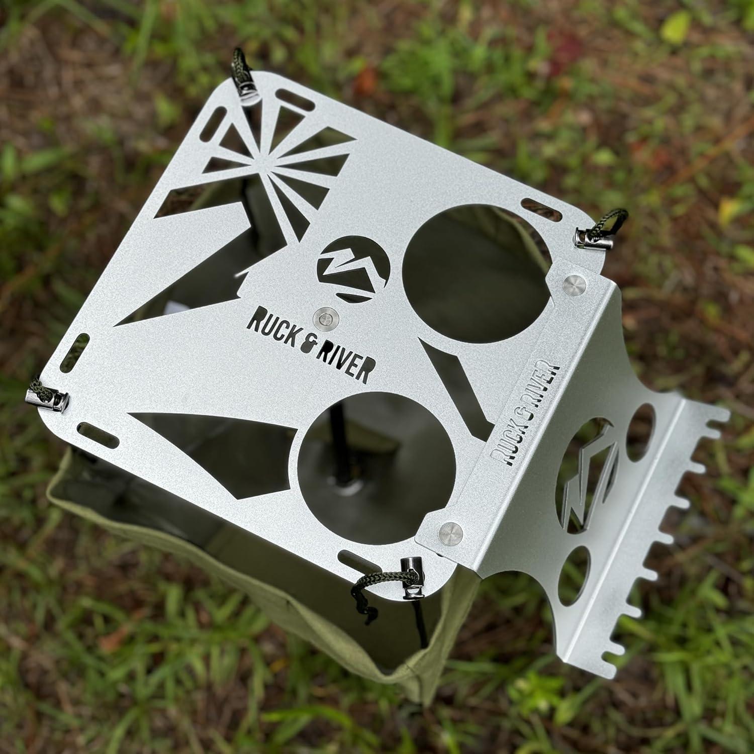 Mesa de Camping Ruck & River - Compacta 20x20cm Altura 58.4cm