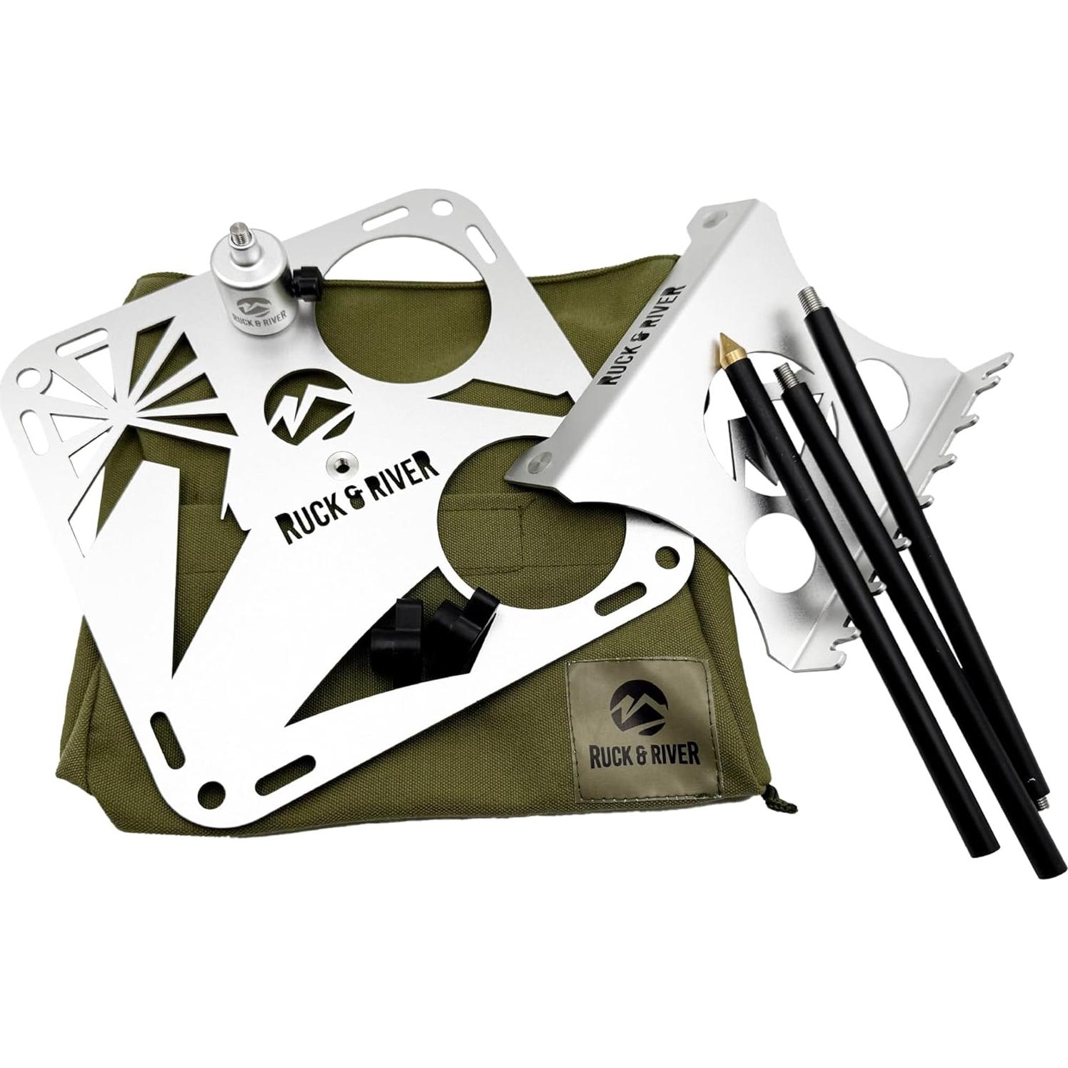 Mesa de Camping Ruck & River - Compacta 20x20cm Altura 58.4cm