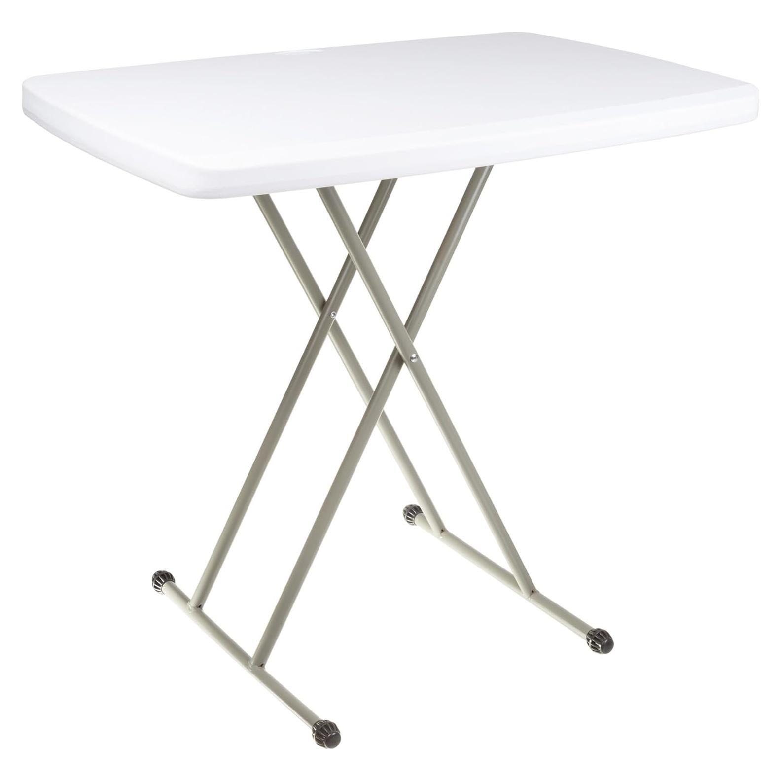 Mesa Plegable Everyday Home - Escritorio Ligero Ajustable 48.3-71.1 cm