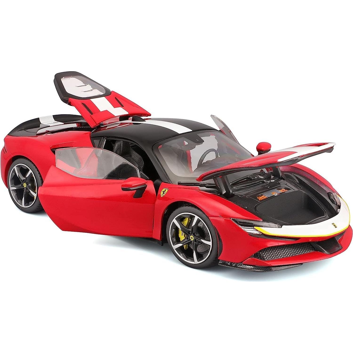 Bburago Ferrari SF90 Stradale Die Cast 1:18 Rojo 29x17x12cm