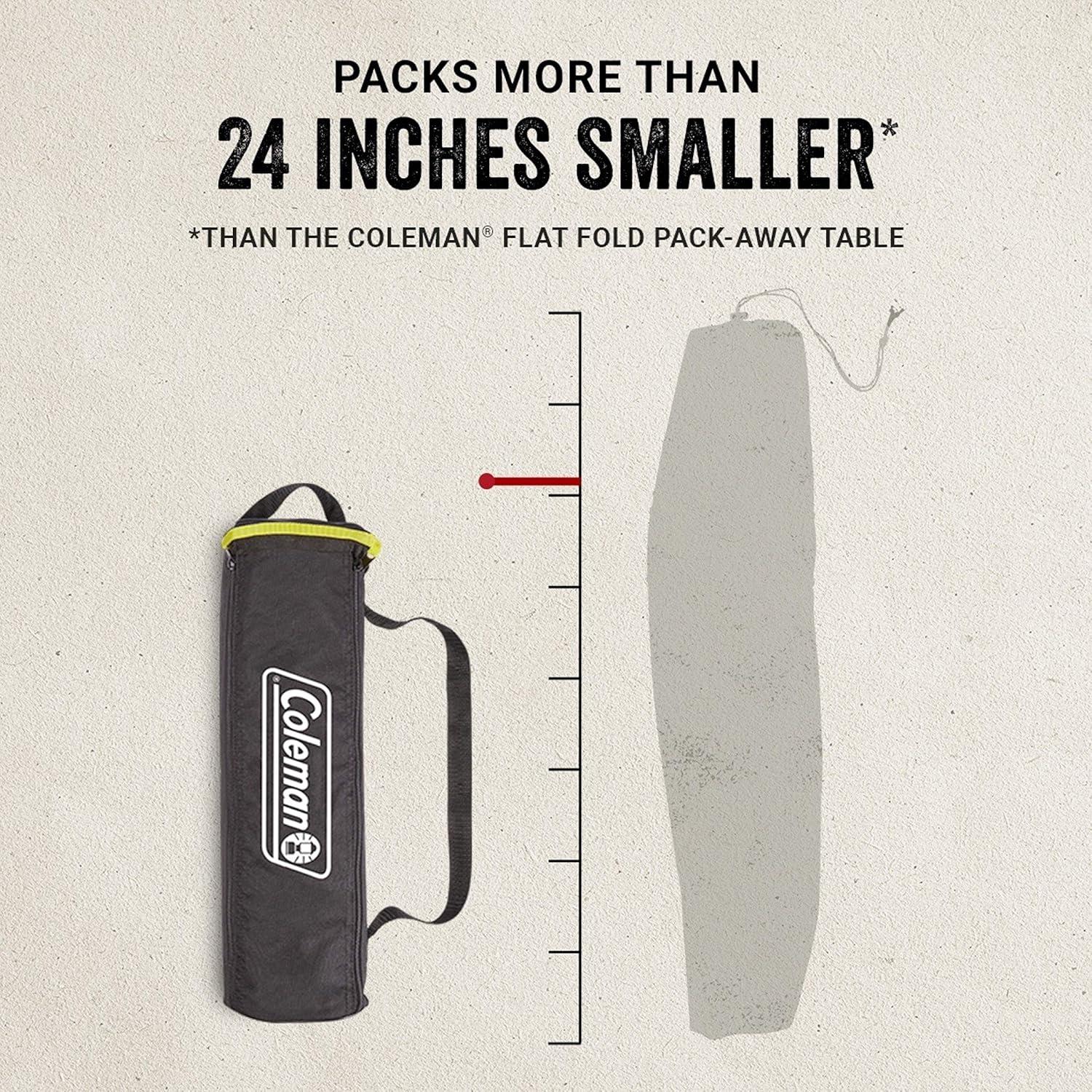 Mesa Plegable Mediana Coleman Mantis 172.72 cm Aluminio