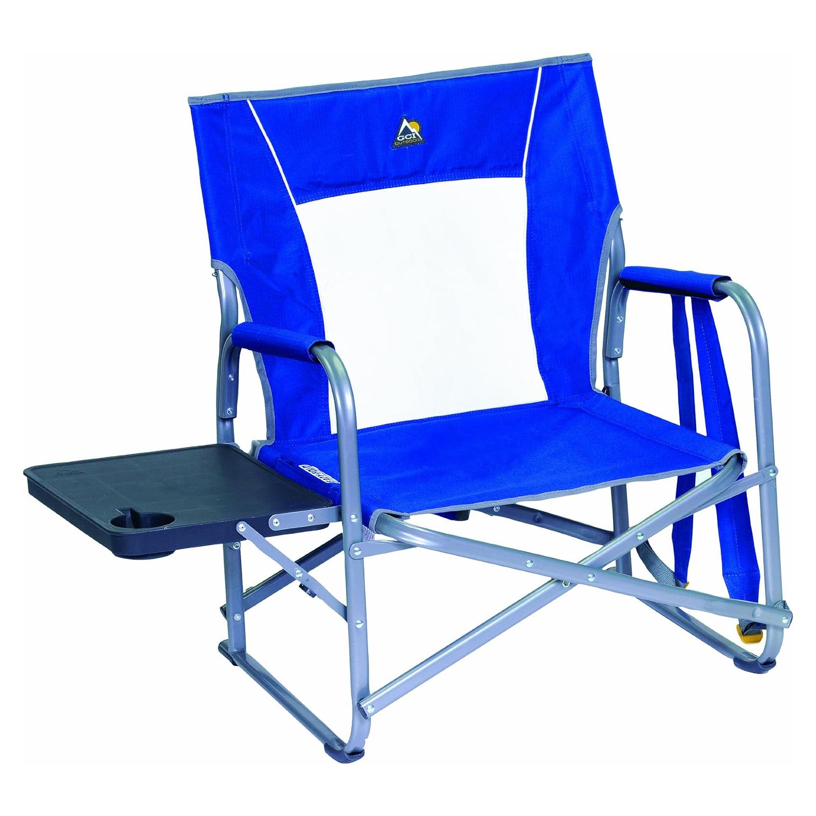 Silla Plegable GCI Outdoor Slim-Fold Azul para Eventos