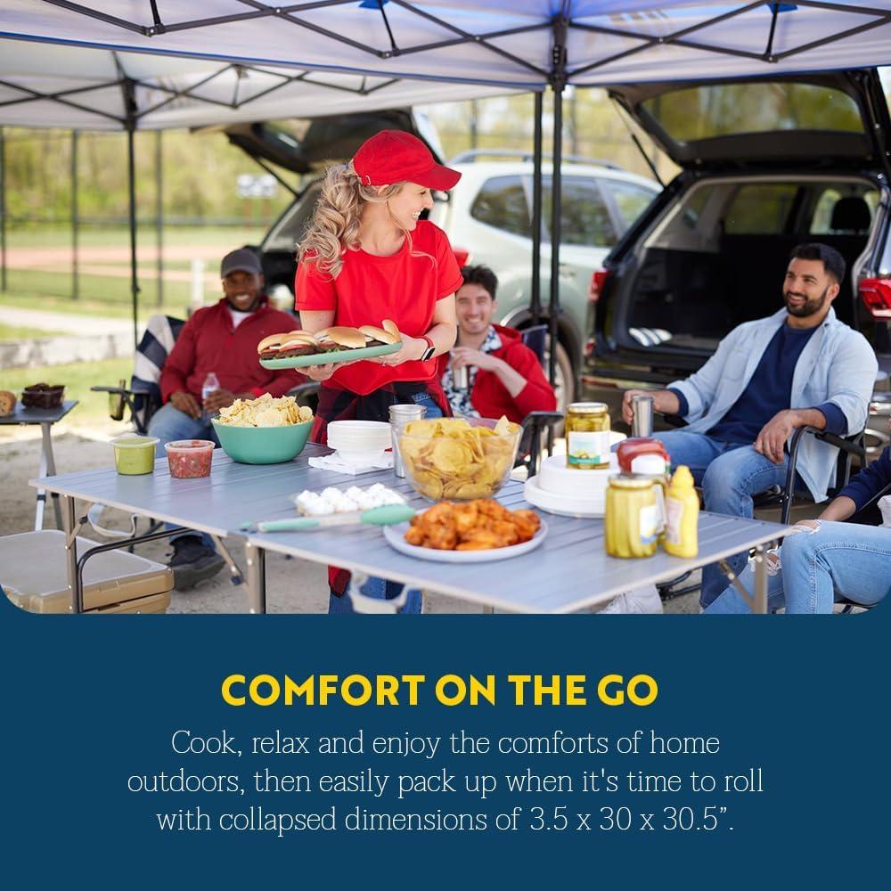 Mesa Plegable GCI Outdoor Slim-Fold XL para 6 Personas