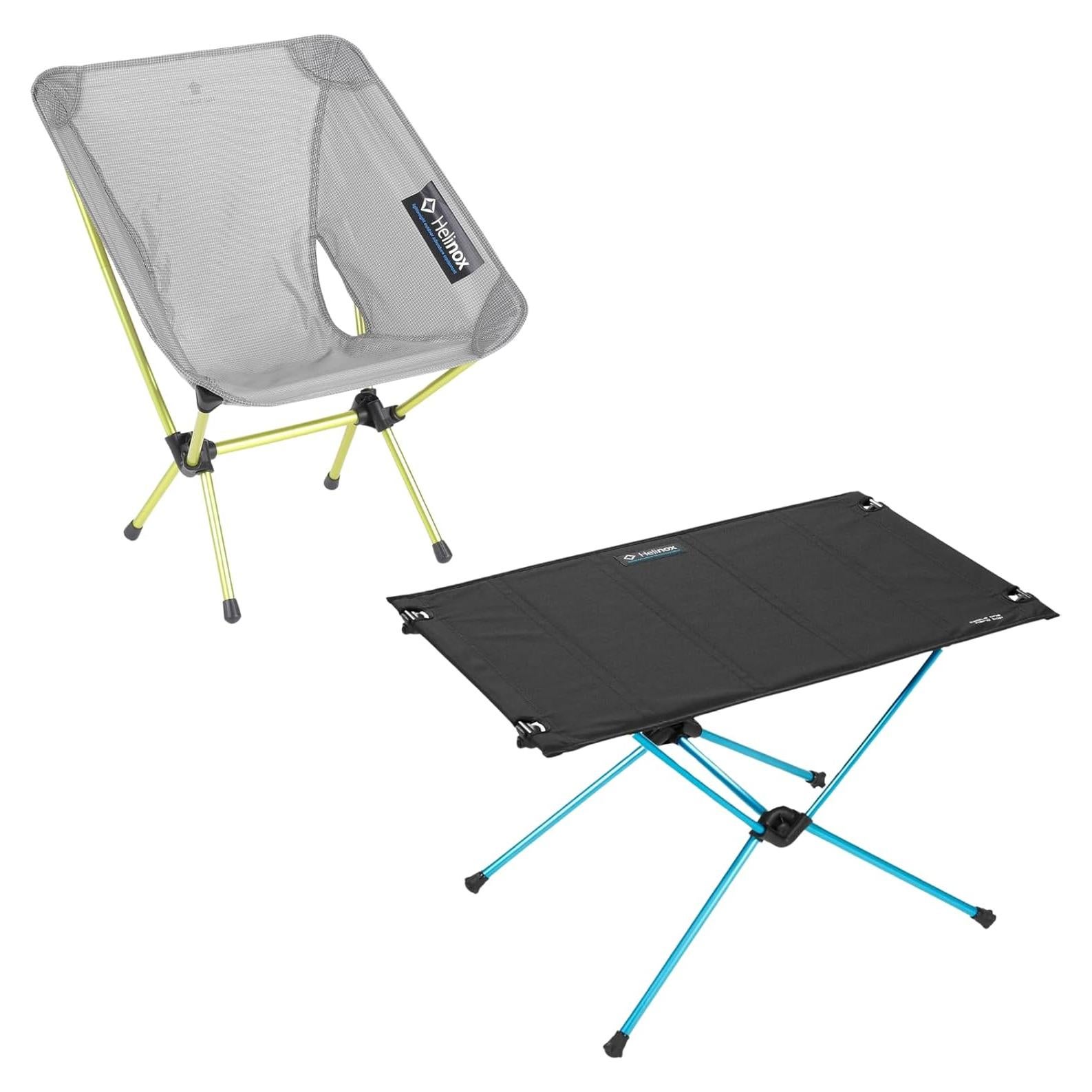 Helinox Chair Zero and Table One Hard Top