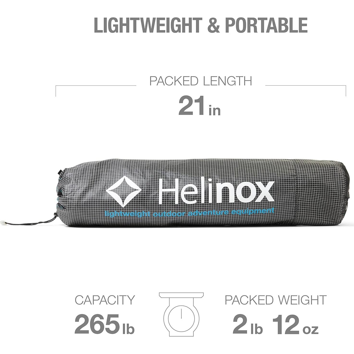 Cama de Camping Helinox Lite Cot Ultra-Ligera Plegable 1.27kg
