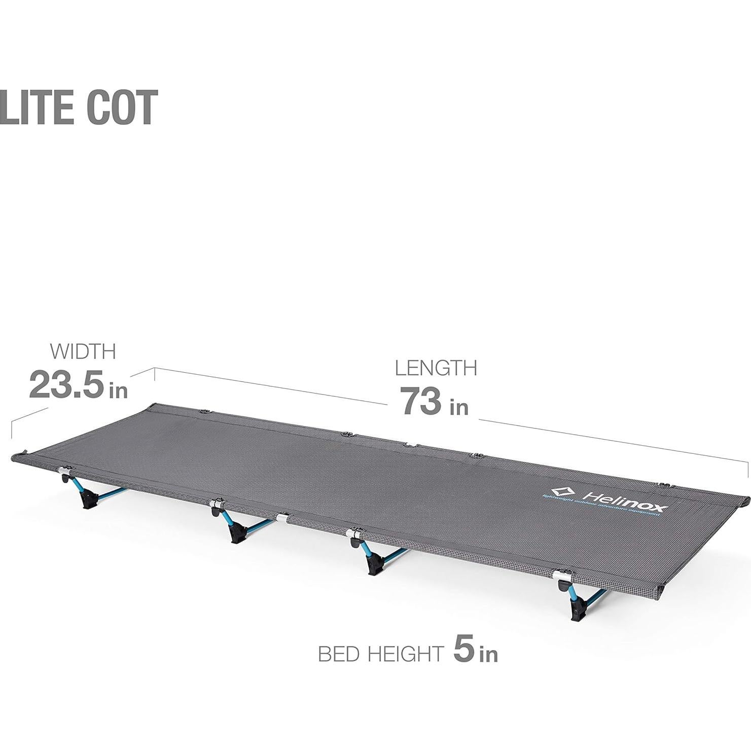 Cama de Camping Helinox Lite Cot Ultra-Ligera Plegable 1.27kg