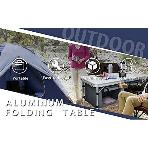 Mesa Plegable Camping CAMP SOLUTIONS Oxford 120x47 cm Blanca