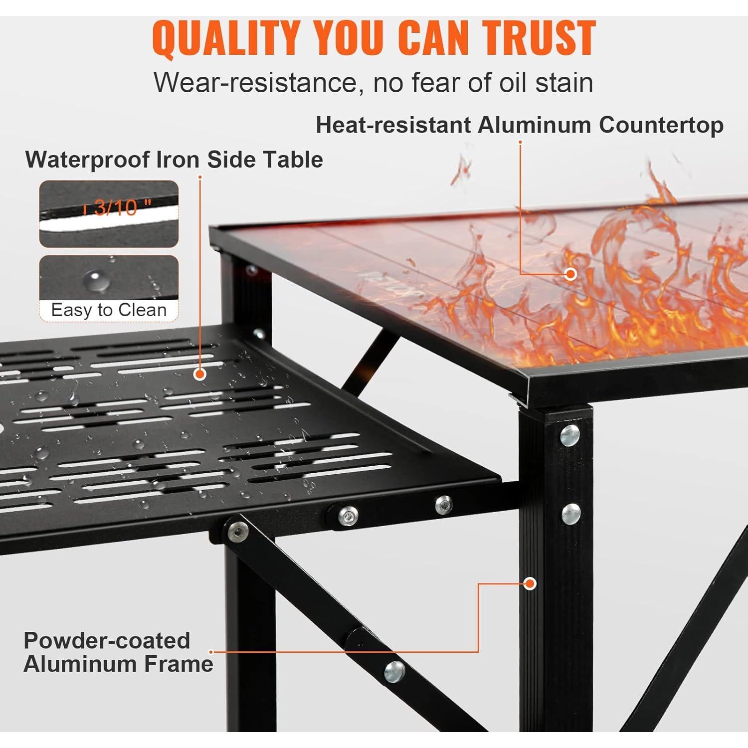 VEVOR Camping Kitchen Table