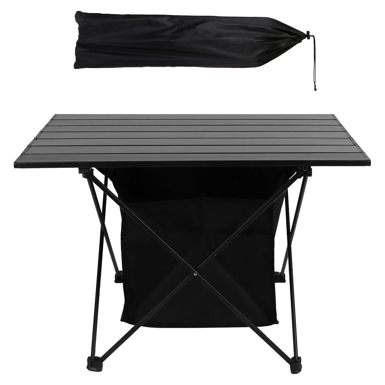 Mesa de Camping Plegable TeqHome H4697 - Aluminio 68.5x44.5cm