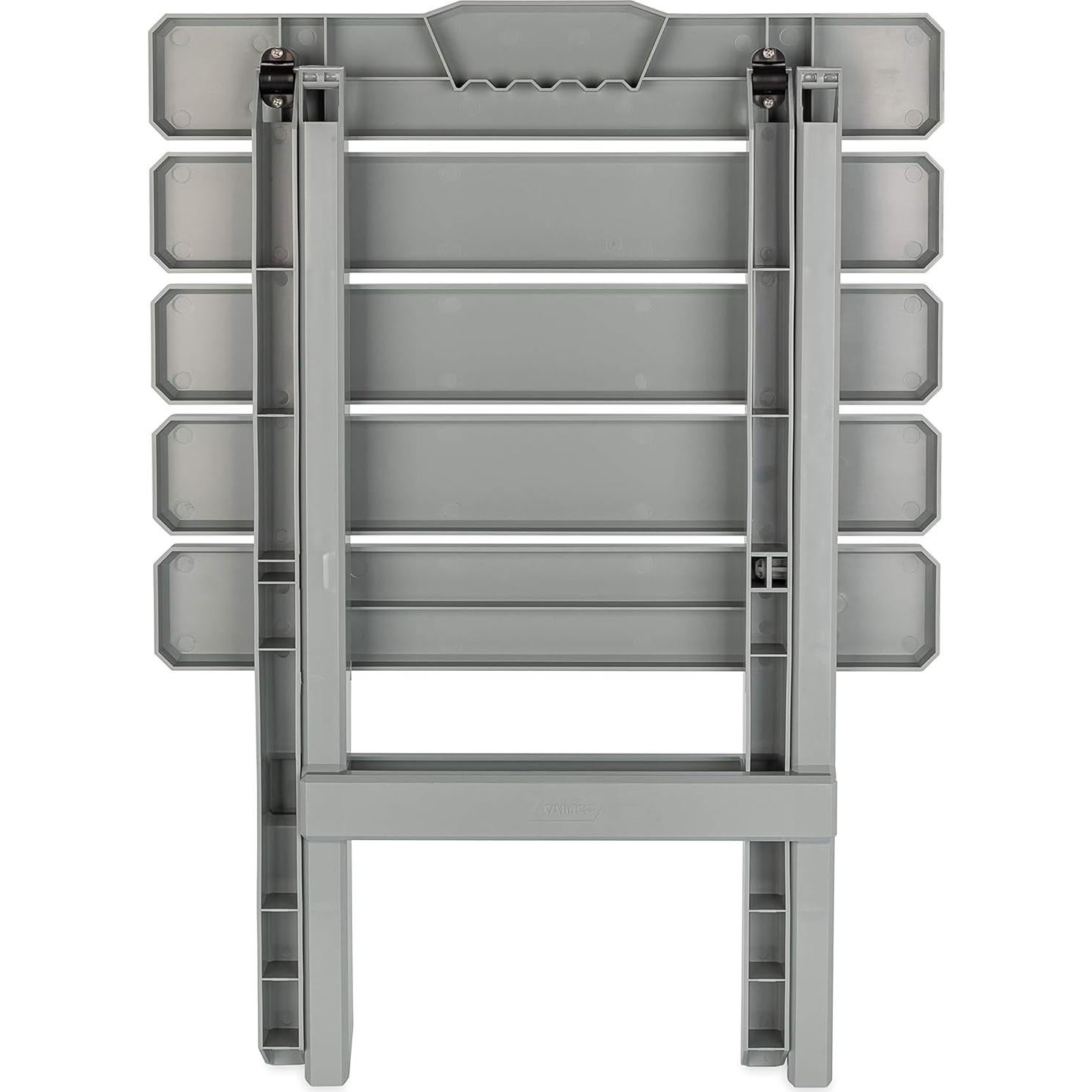 Mesa Lateral Plegable Camco 51692 Gris para Playa y Camping