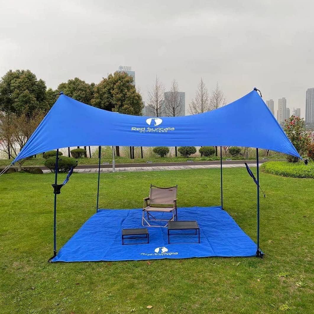 Mesa Plegable Portátil Red Suricata - Aluminio Mediana 42x35.6cm