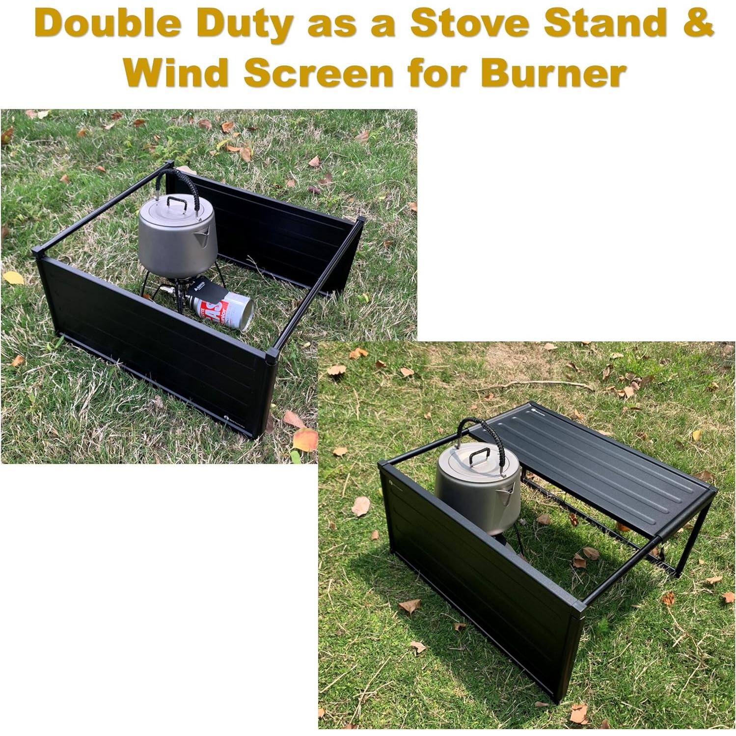 Mesa Plegable Portátil Red Suricata - Aluminio Mediana 42x35.6cm