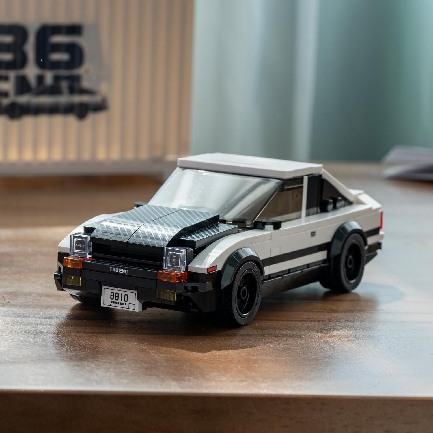 Kit de Construcción Toyota AE86 Trueno 327 Piezas - Licencia Oficial