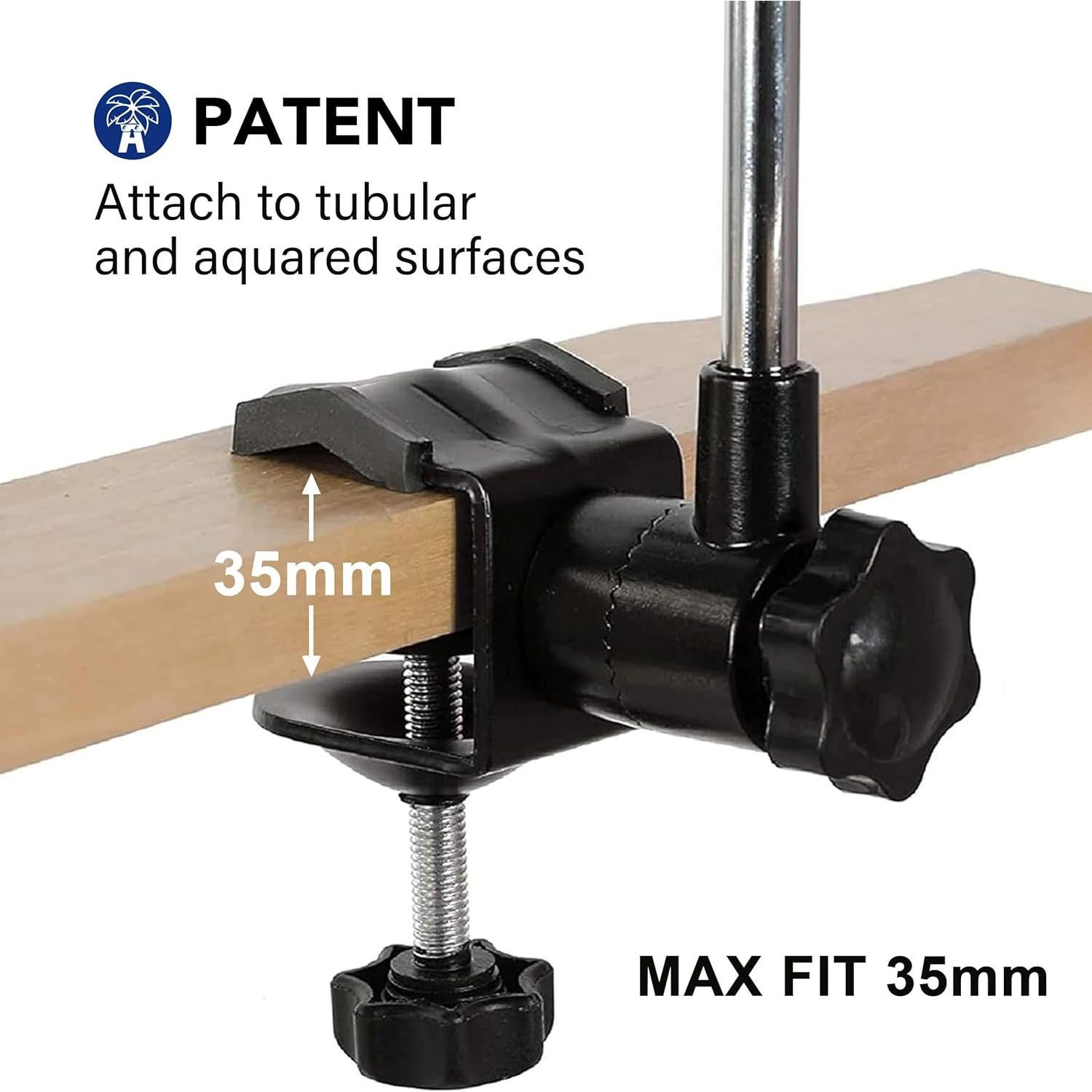Paraguas XL AMMSUN con Abrazadera Universal 132 cm Azul