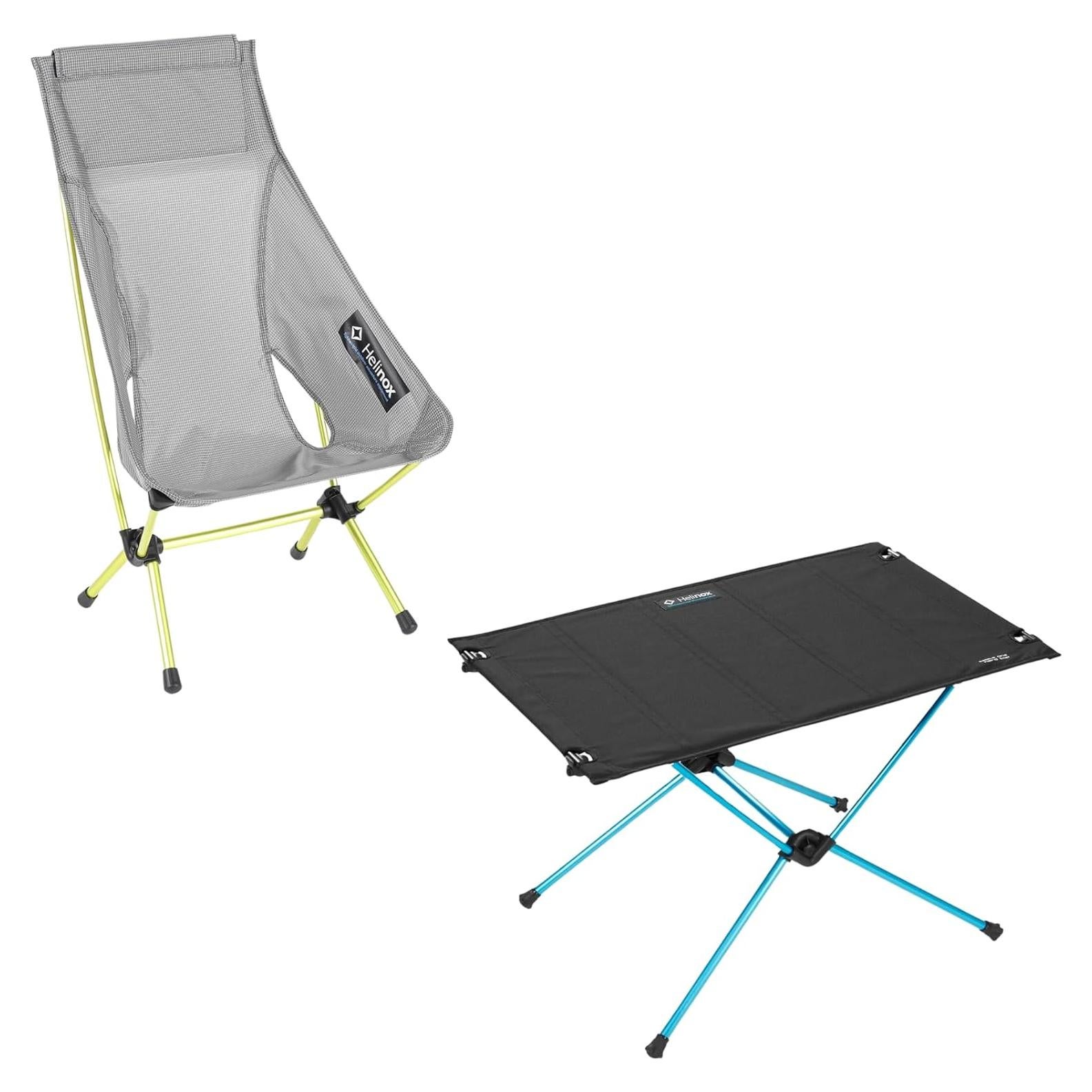 Helinox Chair Zero and Table One Hard Top