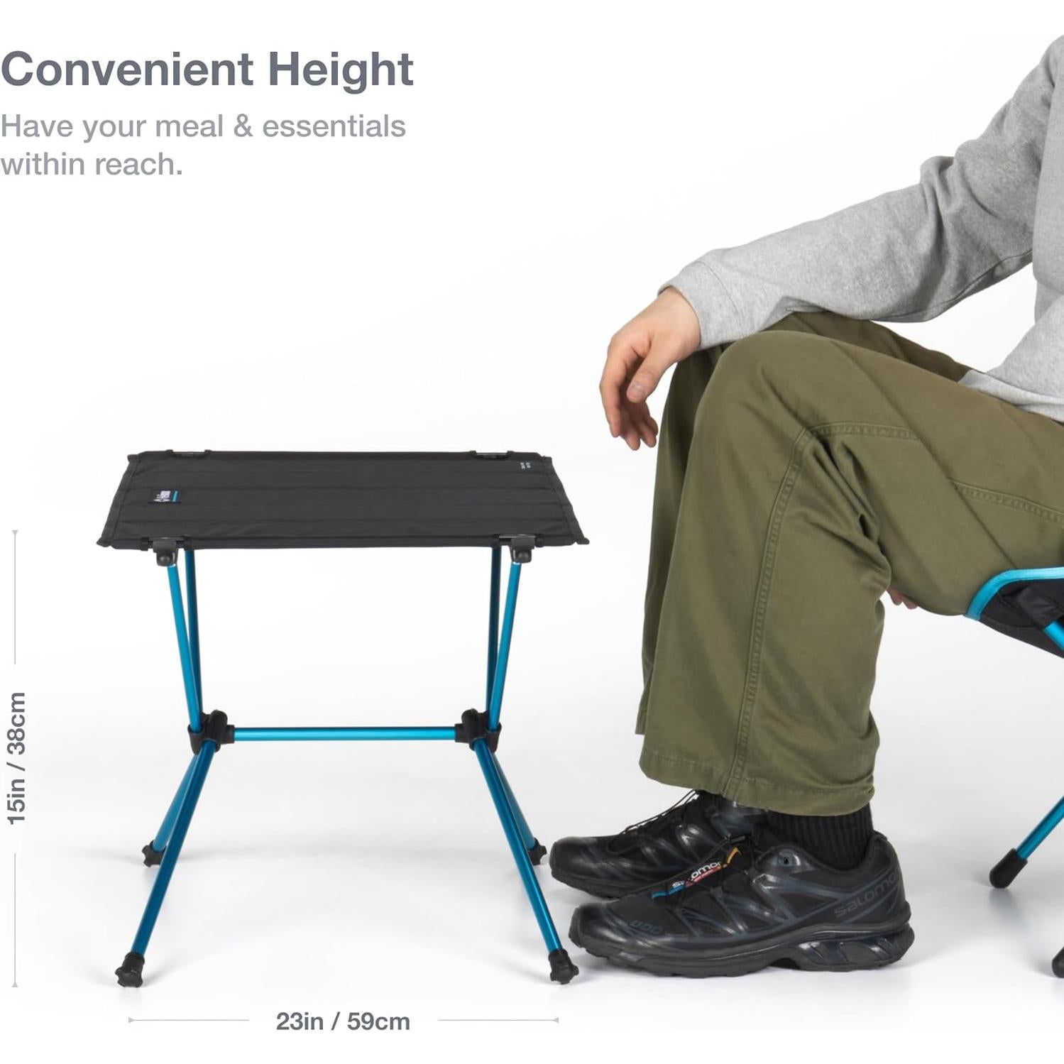 Helinox Chair Zero and Table One Hard Top