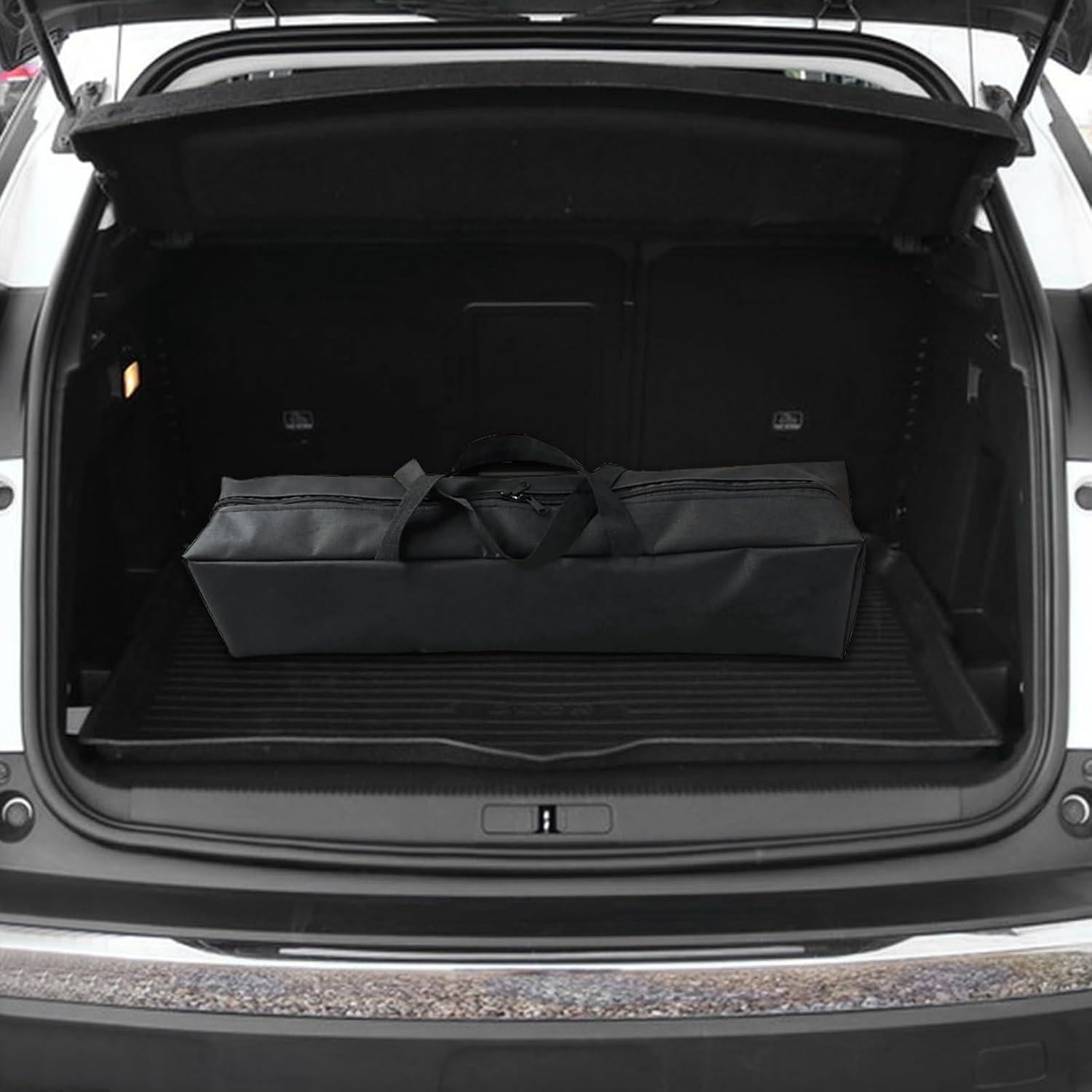 Mesa de Camping Plegable BOOSDEN 119cm Aluminio Negra