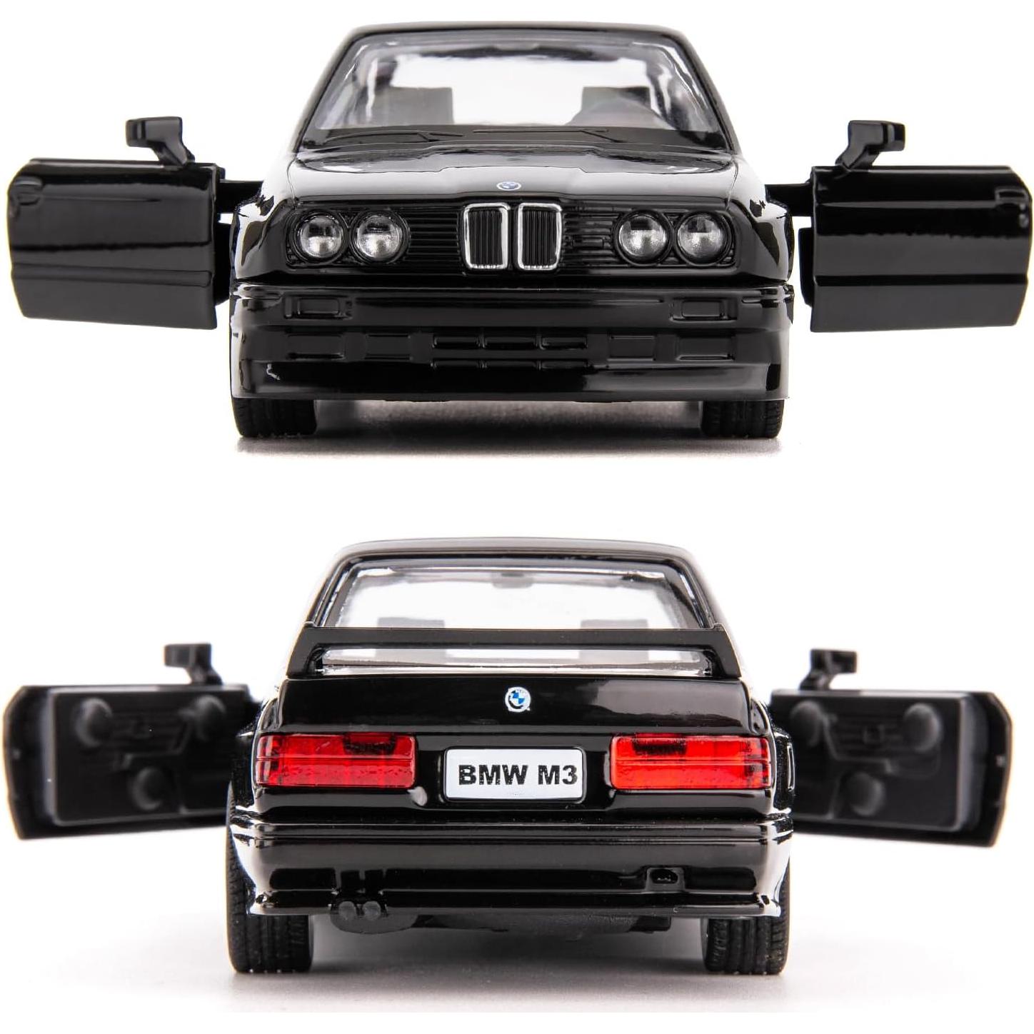 Coche de Juguete BMW M3 1987 RMZ City Negro 1:36