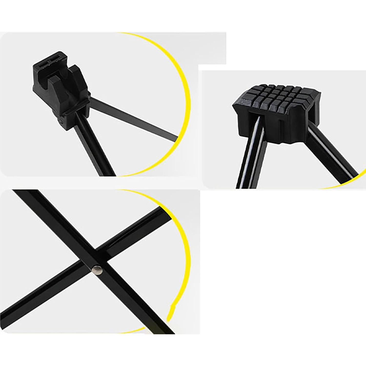 Mesa de Camping Plegable YIKANGHENG 40.6x35.1x29 cm Negra