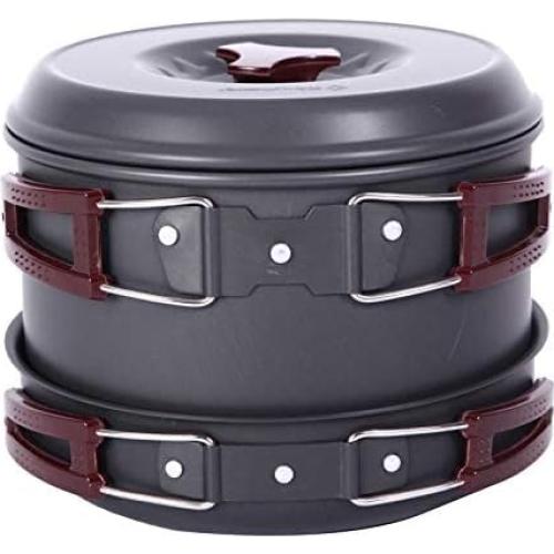 Juego de Utensilios de Cocina para Camping KingCamp 18 Piezas